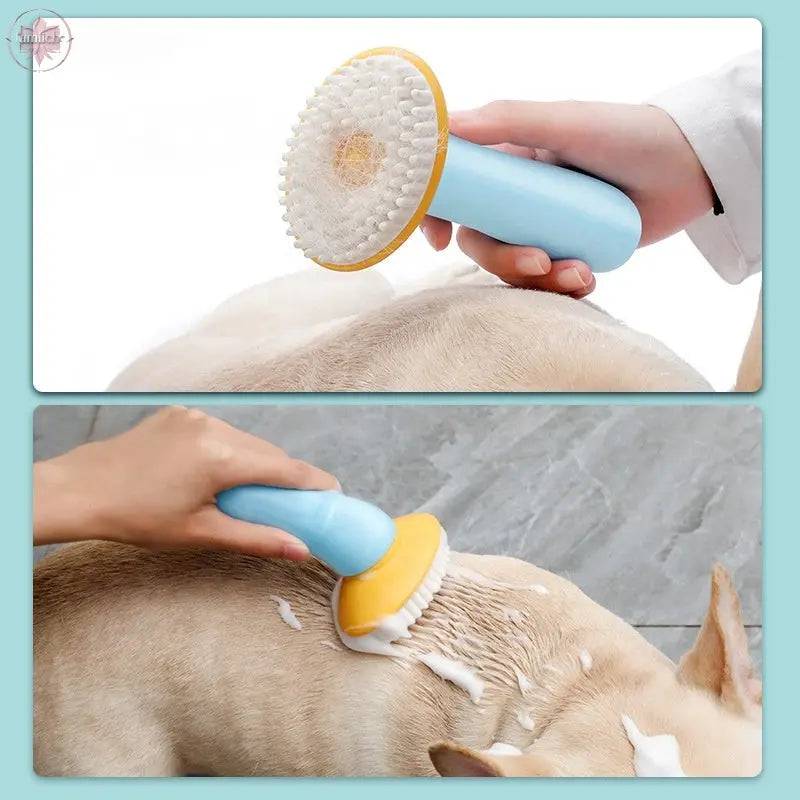 Handheld Pet Bath Brush Cleaning Grooming Tools Cleaning Supplies Pet Bath Brush - Lamiiche