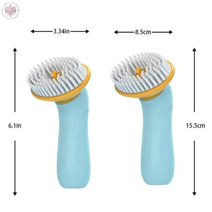 Handheld Pet Bath Brush Cleaning Grooming Tools Cleaning Supplies Pet Bath Brush - Lamiiche