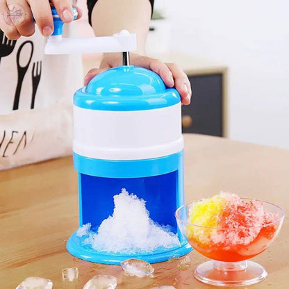 Kitchen Manual Household Mini Smoothie Shaved Ice Machine Hand Ice Breaker - Lamiiche