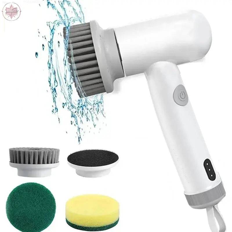 New Wireless Electric Cleaning Brush Housework Kitchen Dishwashing Brush Bathtub Tile Professional Cleaning Brush - Lamiiche