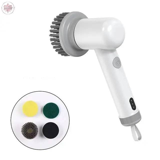 New Wireless Electric Cleaning Brush Housework Kitchen Dishwashing Brush Bathtub Tile Professional Cleaning Brush - Lamiiche