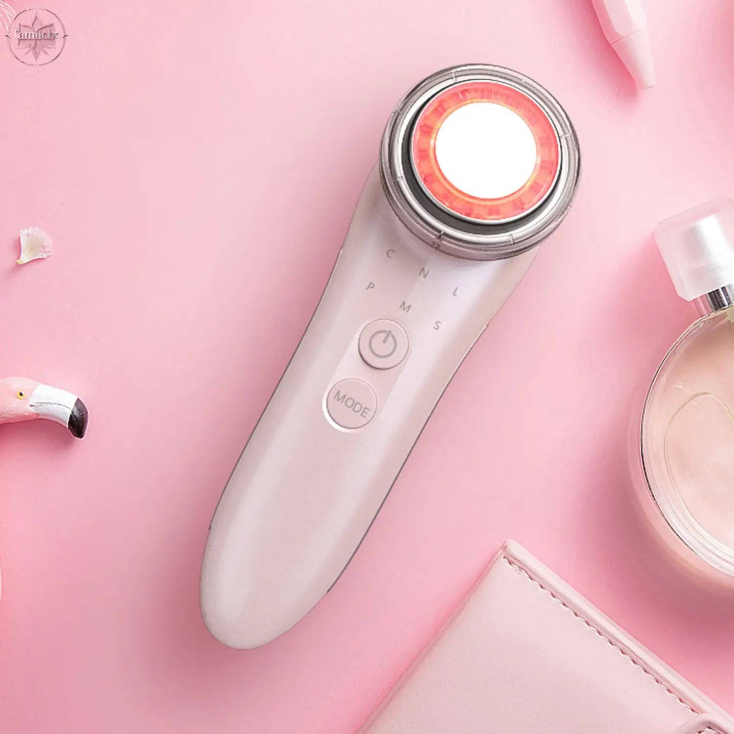 The New Ultrasonic Beauty Instrument Face Cleaning - Lamiiche