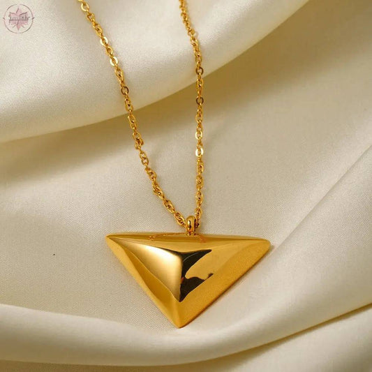 Triangle pendant necklace - Lamiiche