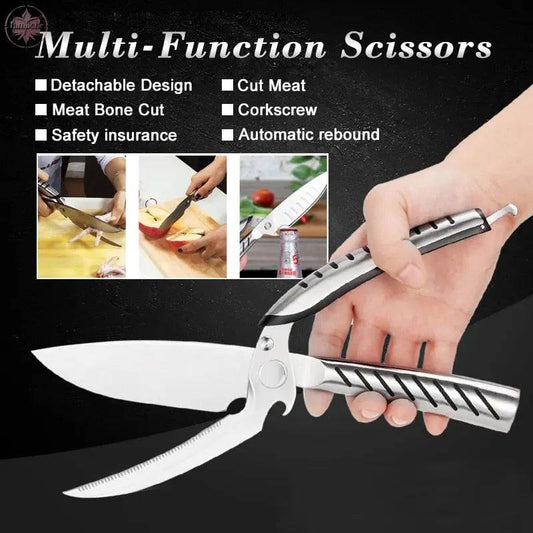 XITUO kitchen multi-function scissors  stainless steel chicken bone scissors monster scissors chef knife kitchen tools - Lamiiche