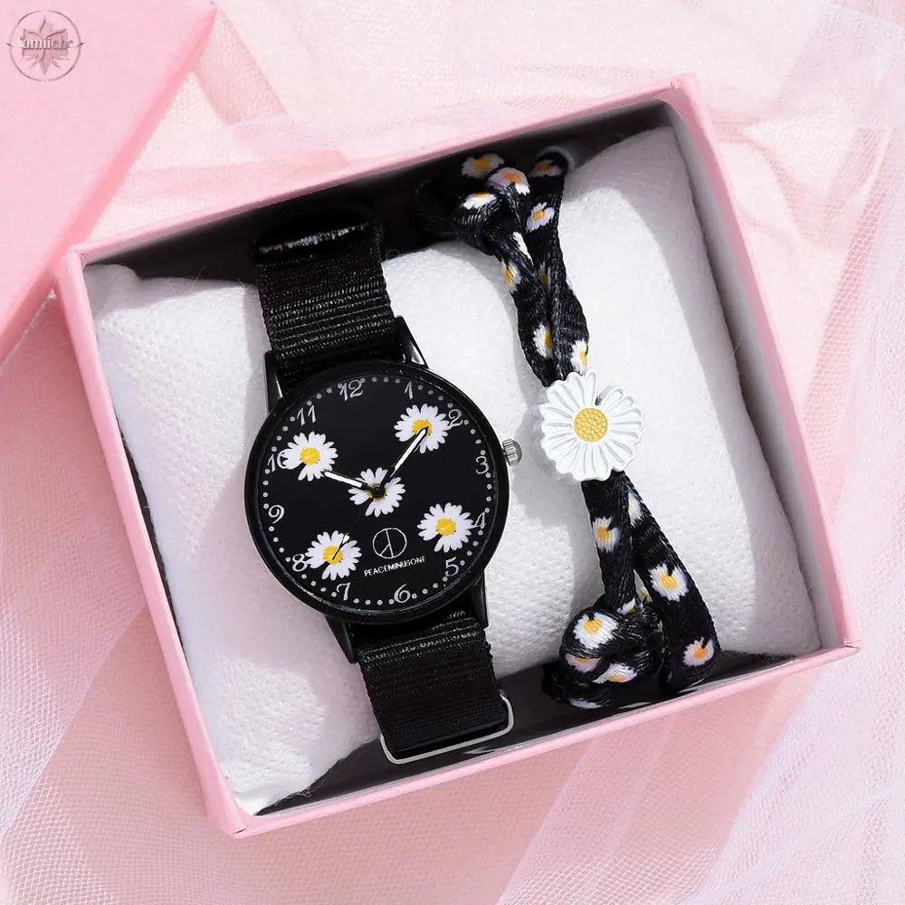 Fashion Daisy Flowers Watches - Lamiiche