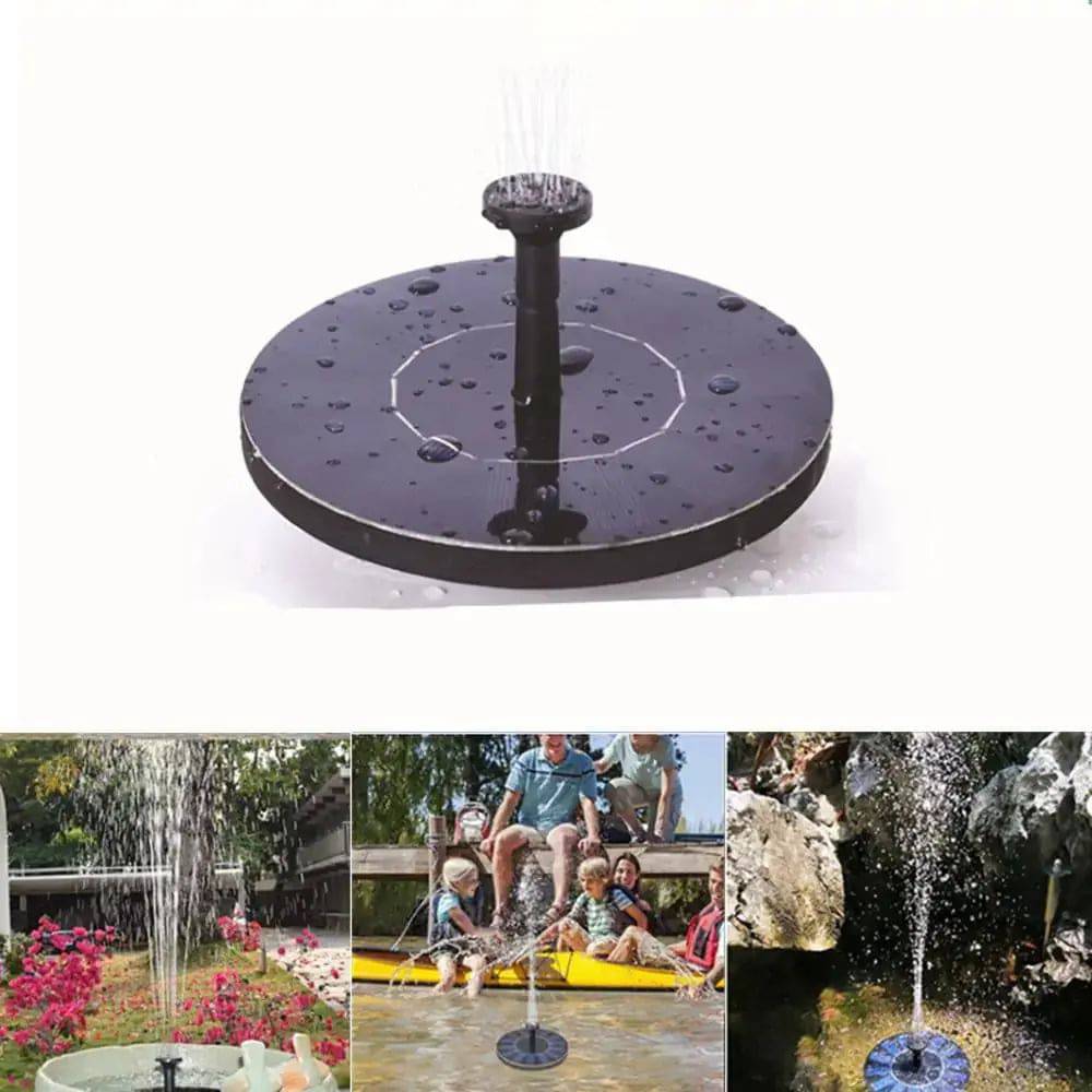 Mini Solar Powered Floating Water Panel Fountain Pump - Lamiiche