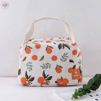 Insulated bag with thick aluminum foil, insulated lunch box bag with zipper, rice bag, meal bag, lunch box bag - Lamiiche