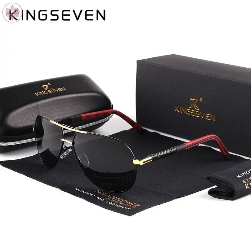 Men Vintage Aluminum Polarized Sunglasses Classic Brand Sun glasses Coating Lens Driving Eyewear For Men/Women - Lamiiche