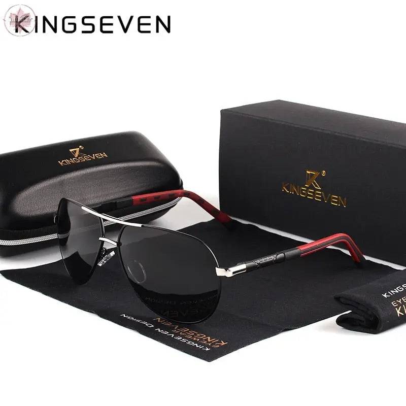 Men Vintage Aluminum Polarized Sunglasses Classic Brand Sun glasses Coating Lens Driving Eyewear For Men/Women - Lamiiche