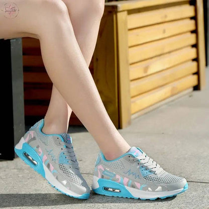 Sport Running Shoes Woman Outdoor Breathable Comfortable Couple Shoes - Lamiiche