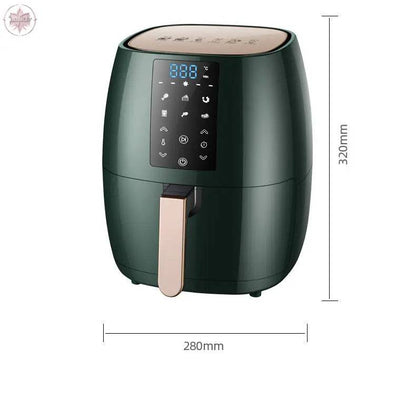 Household Appliances Smart Touch Automatic Power Off Touch Large Capacity Air Fryer Visual Air Fryer 5.5L - Lamiiche