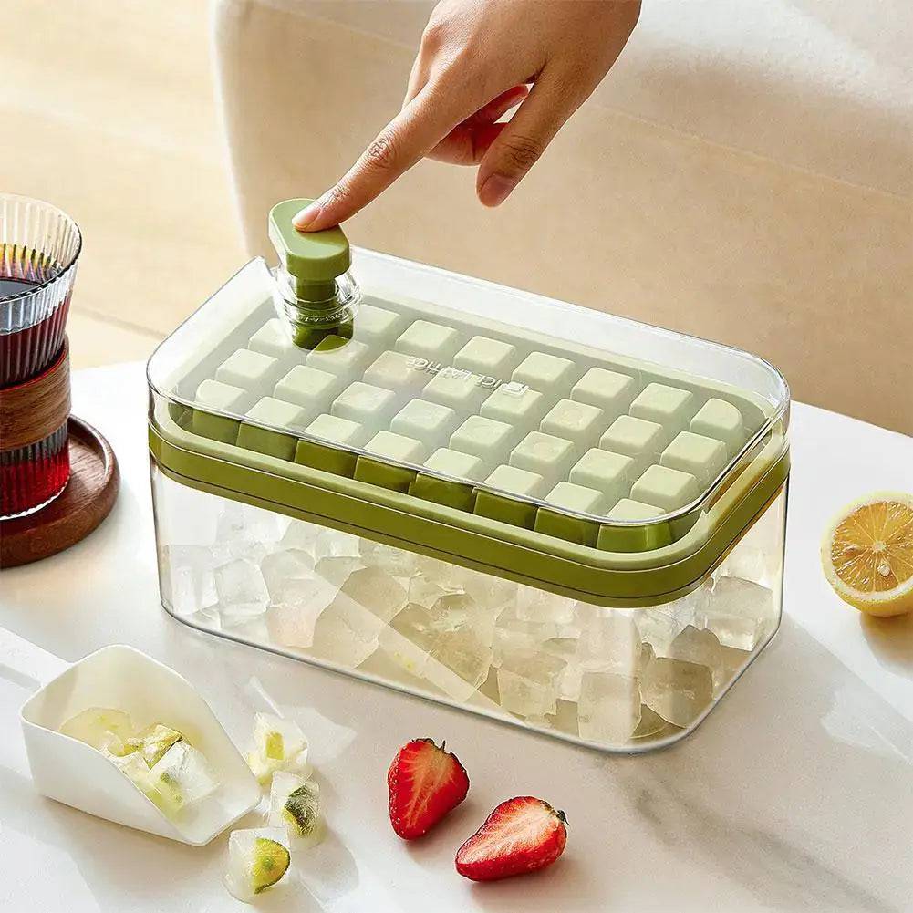 Ice Cube Maker With Storage Box - Lamiiche