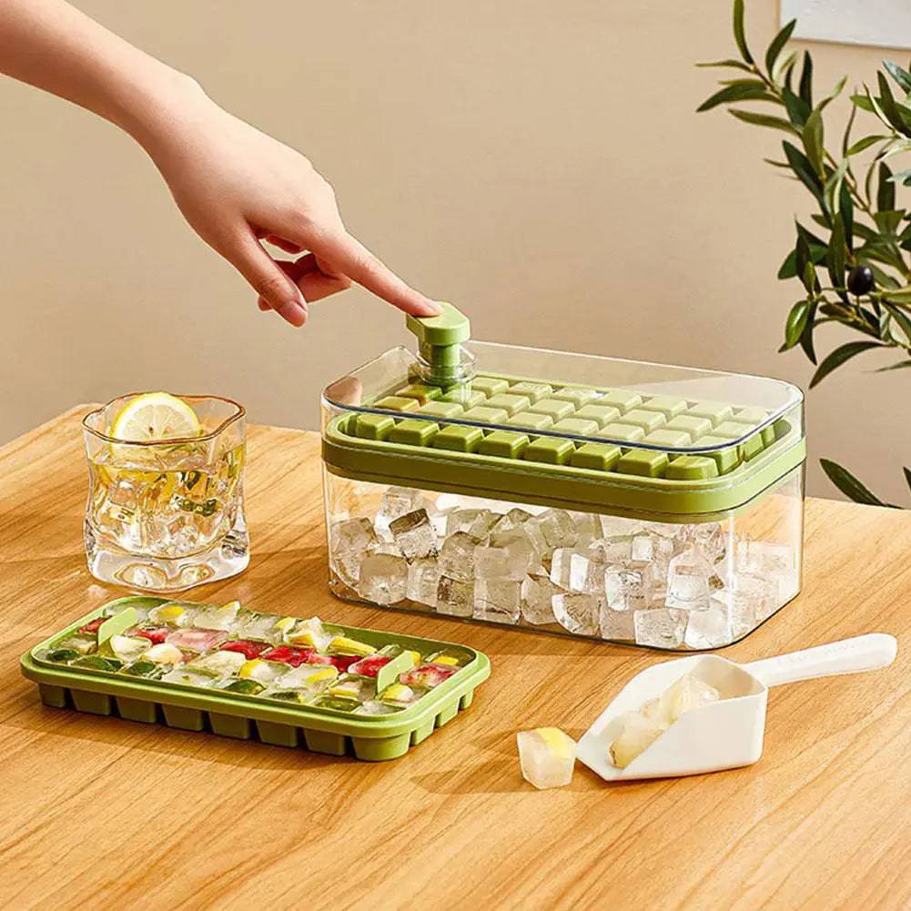 Ice Cube Maker With Storage Box - Lamiiche