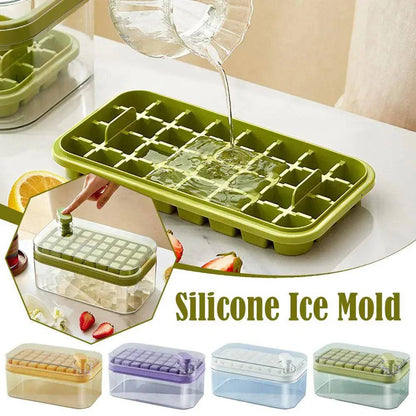 Ice Cube Maker With Storage Box - Lamiiche