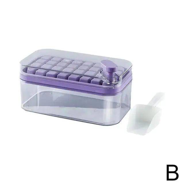 Ice Cube Maker With Storage Box - Lamiiche