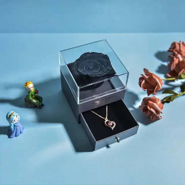 Valentine Eternal Rose Jewelry Gift Box - Lamiiche