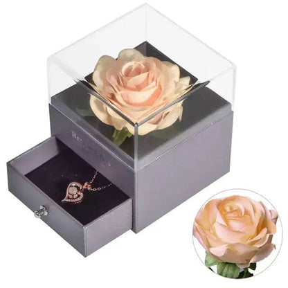 Valentine Eternal Rose Jewelry Gift Box - Lamiiche