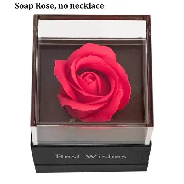 Valentine Eternal Rose Jewelry Gift Box - Lamiiche