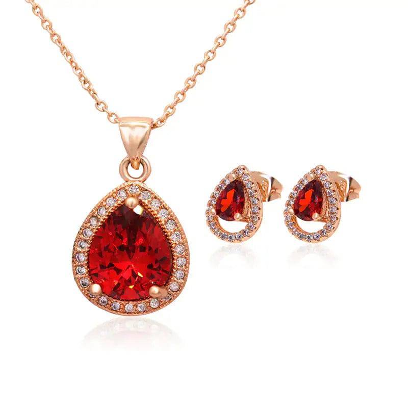 Zircon Jewelry Set - Lamiiche