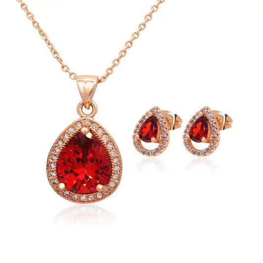 Zircon Jewelry Set - Lamiiche