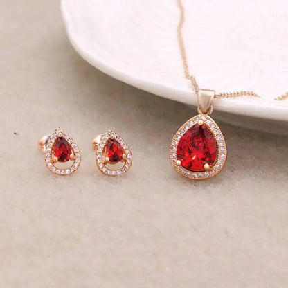 Zircon Jewelry Set - Lamiiche