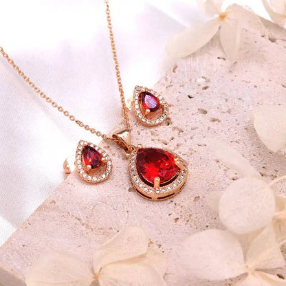 Zircon Jewelry Set - Lamiiche