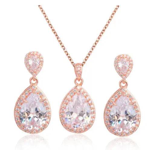 Zircon Jewelry Set - Lamiiche