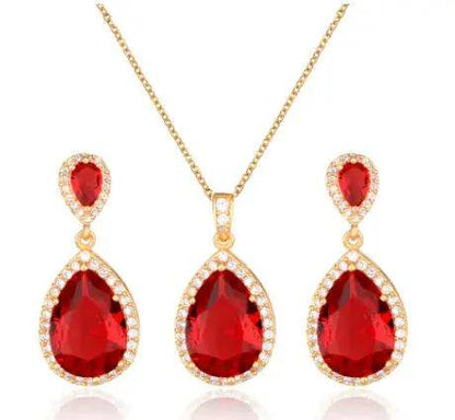 Zircon Jewelry Set - Lamiiche