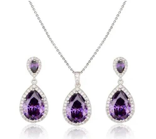 Zircon Jewelry Set - Lamiiche