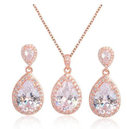 Zircon Jewelry Set - Lamiiche