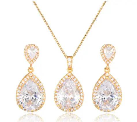 Zircon Jewelry Set - Lamiiche