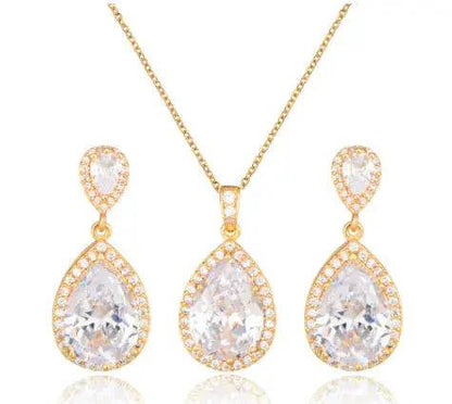 Zircon Jewelry Set - Lamiiche