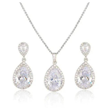 Zircon Jewelry Set - Lamiiche