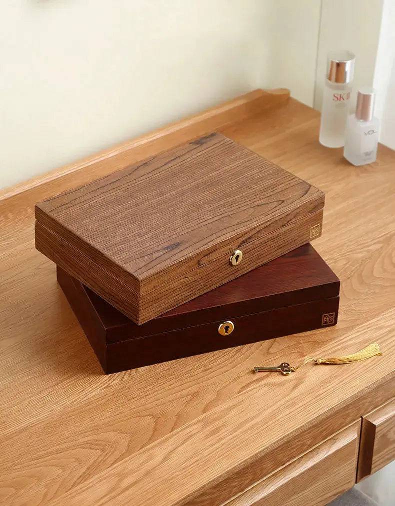 Wooden Jewelry Box/Jewelry Holder - Lamiiche