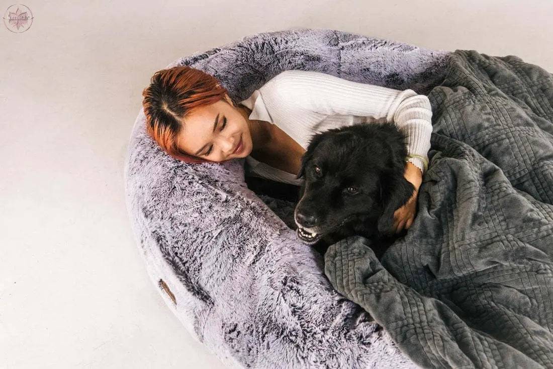 Dog Bed for Humans Portable Pet Bed Giant Dog Bed Human Bed Cat Bed Dog Bed - Lamiiche