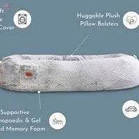 Dog Bed for Humans Portable Pet Bed Giant Dog Bed Human Bed Cat Bed Dog Bed - Lamiiche