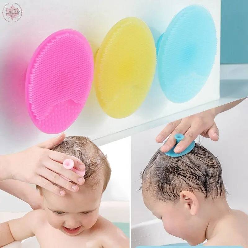 Silicone Soft Baby Bath Massage Brush - Lamiiche