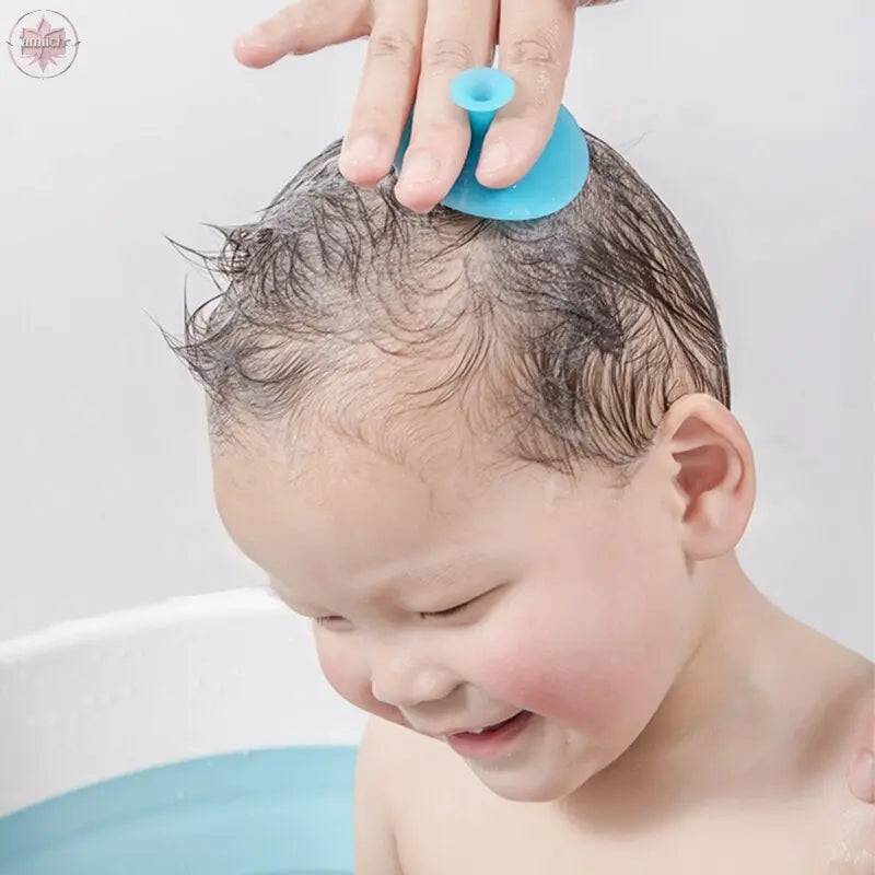 Silicone Soft Baby Bath Massage Brush - Lamiiche