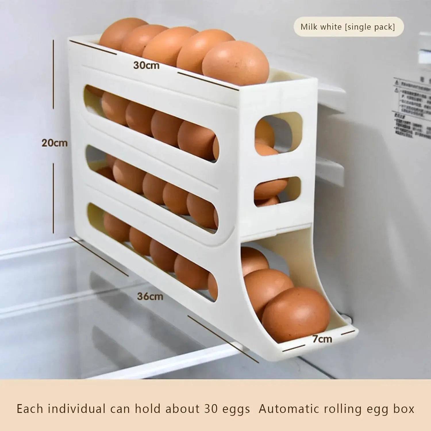 4 Tiers Egg Holder for Fridge - Lamiiche