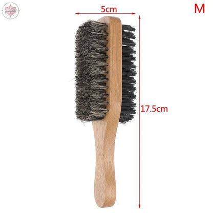 Men Boar Bristle Beard Brush - Lamiiche