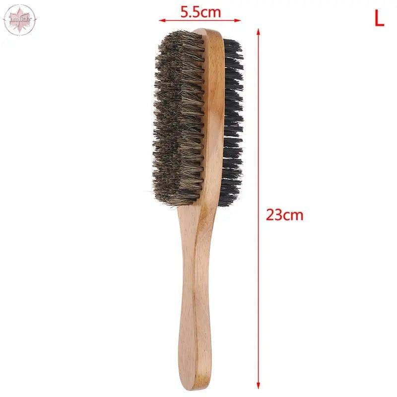 Men Boar Bristle Beard Brush - Lamiiche