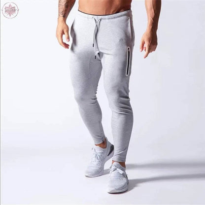 New Jogging Pants Men Sport Sweatpants Running Pants Men Joggers Cotton Trackpants Slim Fit Pants Bodybuilding Trouser - Lamiiche