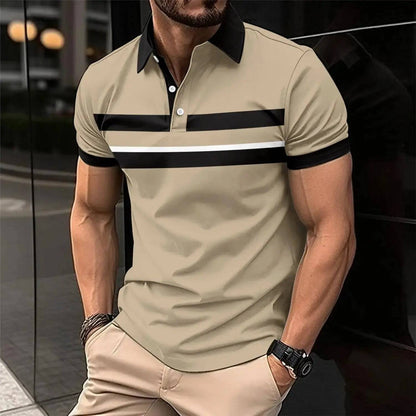 Men's Casual Collar Polo - Lamiiche