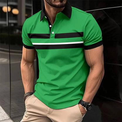 Men's Casual Collar Polo - Lamiiche