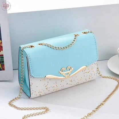 New Women's Bag Single Shoulder Crossbody Bag Sequin Fashion Bag Korean Edition Women's Shoulder Bag Mobile Bag Wallet Trend - Lamiiche