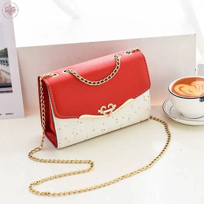 New Women's Bag Single Shoulder Crossbody Bag Sequin Fashion Bag Korean Edition Women's Shoulder Bag Mobile Bag Wallet Trend - Lamiiche