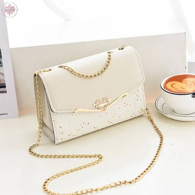 New Women's Bag Single Shoulder Crossbody Bag Sequin Fashion Bag Korean Edition Women's Shoulder Bag Mobile Bag Wallet Trend - Lamiiche