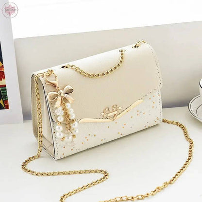 New Women's Bag Single Shoulder Crossbody Bag Sequin Fashion Bag Korean Edition Women's Shoulder Bag Mobile Bag Wallet Trend - Lamiiche