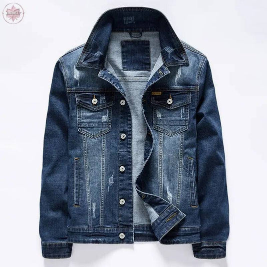 Denim Jacket Men's Jacket - Lamiiche