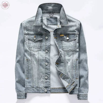 Denim Jacket Men's Jacket - Lamiiche